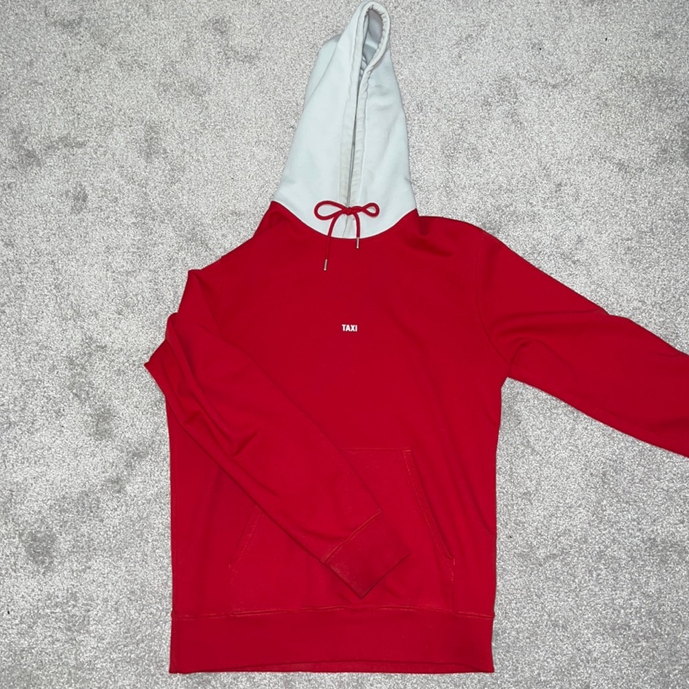 Helmut Lang Taxi hoodie (red)